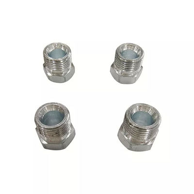 Brass / Iron / Stainless Steel Male X Female Bushing Forged Pipe Fittings 245 Metric Threaded Reducing Bushing