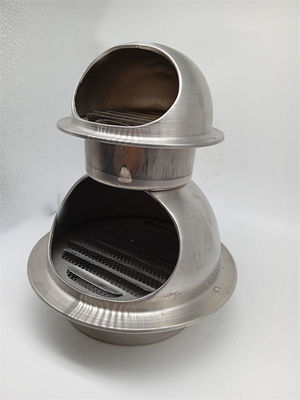 Wall Vent Cap 10Inch Round Covers Vent Ventilation Grill 304 Stainless Steel