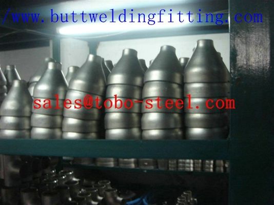 Polished Stainless Steel Reducer Silver Casting Shape For Pipeline System