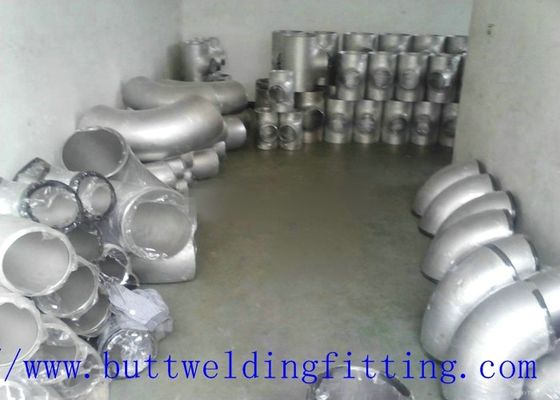 Polished Stainless Steel Elbow ASME Standard 150-2500 PSI Pressure ISO Certified