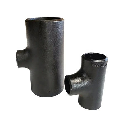 SCH40 ASTM B16.9 Pipe Fitting Carbon Steel Tee With Butt Welding