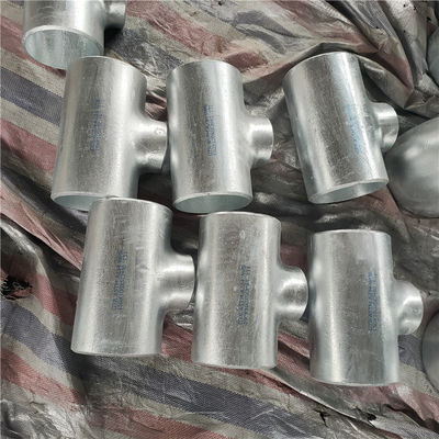 JIN Sch80 6inch 90/10 Stainless Steel Tee Galvanized Pipe Fittings Tee