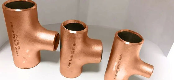 TOBO Tee  Carbon Steel MSS SP-75 WPH Y-56 Cushion Tee / Target Tee Seamless 1/2'' - 4''  ASME B16
