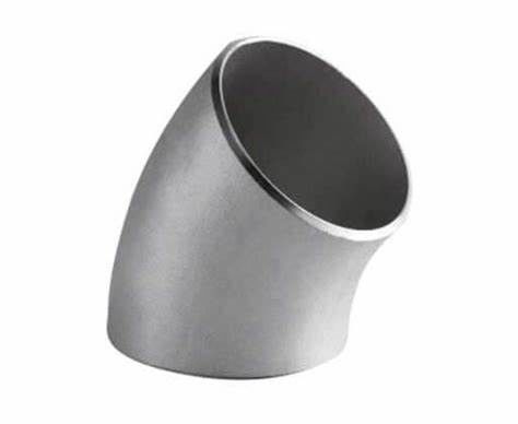 Sand Blasted Stainless Steel Elbow 600 PSI Socket Weld Connection