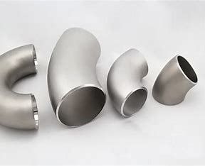 زانویی 2 اینچی 90 درجه LR BW sch40s فولاد ضد زنگ زانویی بدون درز 304