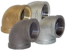 90 Degree LR Elbow Stainless Steel 304/316L Pipe Fittings Forged Fittings Threaded Elbow
