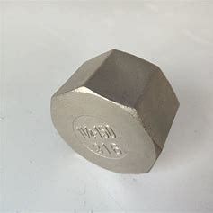 Factory Hreaded Cap Cast Iron Stainless Steel Female Metal Threaded Fitting