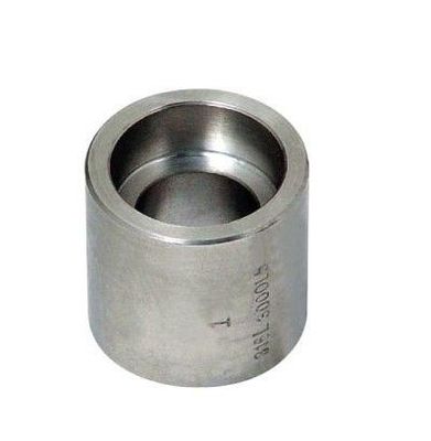 جفت گیری جوش سوکت ساخته شده ASTM A182 UNS S31803 فولاد ضد زنگ دوگانه DN20 ASME B16.11