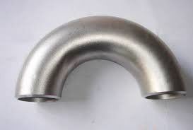 SAE AMS 5659S-2016 15-5PH Sand Blasting 180 Degree Stainless Steel Elbow Butt Welded Long Radius Elbow SS Tube Fitting China Factory