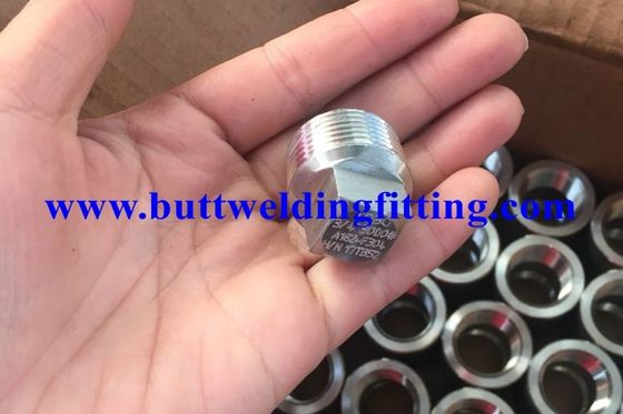 ASTM A694 F42 / F52 / F60 / F65 / F70 ANSI S16.11 Forged Pipe Fittings Hex Head Plug