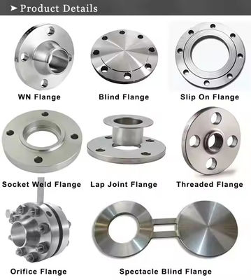Forged Steel Flanges Stainles steel ASTM/ASME S/A182 F304 F304L F304H F316 F316L F321 F321H F347H for Different Industrial Needs