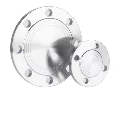 Rapid Dispatch Low MOQ Customized SS316 Stainless Steel Blind Flange for Oil Gas Pipeline Engineering