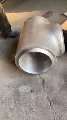2'' SCH40 Pipe Fittings Tee Duplex Stainless Steel 2205 / UNS S31803 Equal / Reducing Tee