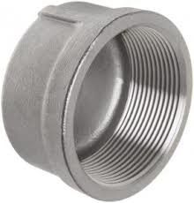 High Quality Stainless Steel Casting Pipe Fittings Threaded Round Cap