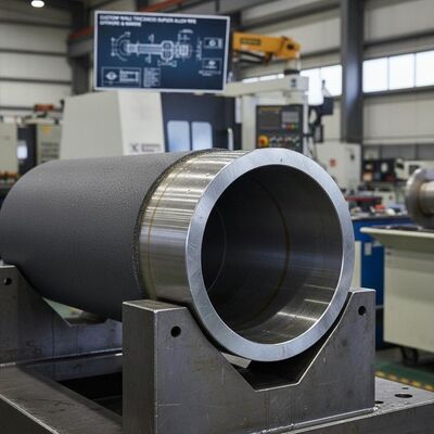 لوله آلیاژ دوپلیکس ضخامت دیوار سفارشی ساخته شده برای برآورده کردن استانداردهای سختگیرانه برای کاربردهای دریایی و دریایی