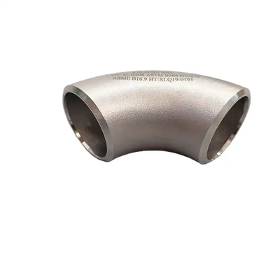 304/316L فولاد ضد زنگ بُت ویلد آرنج، Sch40/Sch80 قطر بلند برای سیستم لوله کشی