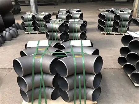 SS بدون درز 90 ° LR آرنج ASME B16.9 تخته جوش ضد خوردگی لوله