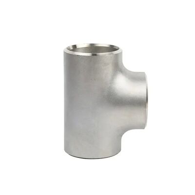 ASME B16.9 Stainless Steel Reducing Barred Tee SCH80 Butt Weld High Strength Fitting