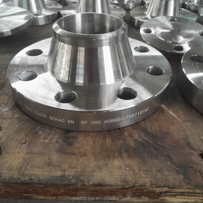 Forged Flanges Alloy 20 Nickel Alloy Welding Neck Flange RF 3'' 150# N08020 ASME B16.5