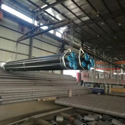 Black Carbon Steel Pipes SCH 10 - SCH XXS Enhanced Anti Corrosion Coating Payment by T/T