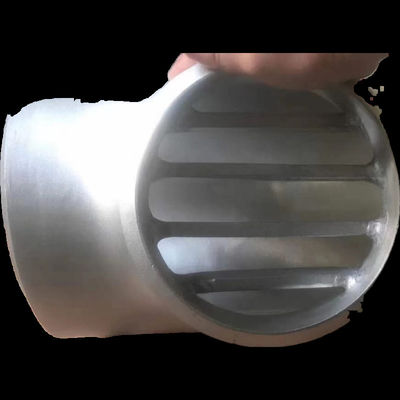 Stainless Steel ASTM A182 F53 UNS32750 Barred Tee 16" X 8" Butt Weld Fittings ANSI B16.9