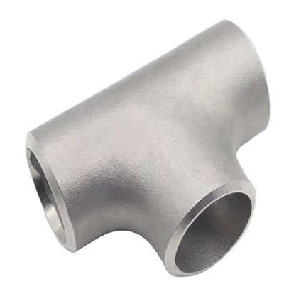 DIN standard CUNI 90/10 1 1/2" inch 20 Bar Galvanized copper tee pipe fittings